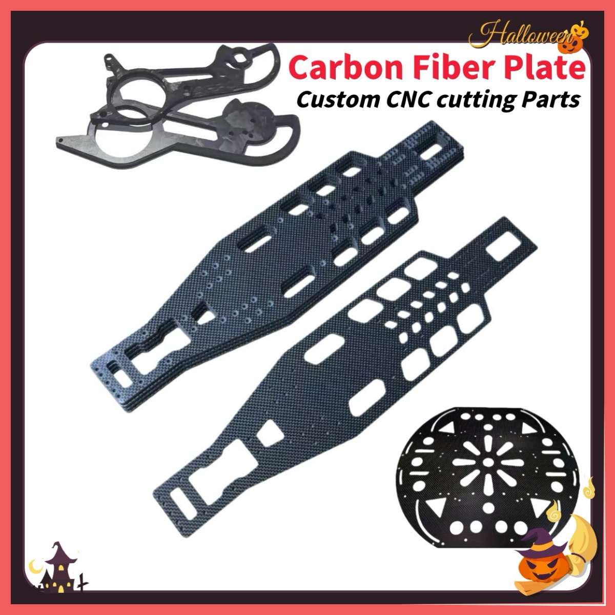 Crepe Pan Carbon - Carbon Fiber Sheet Plate Cutting Processing