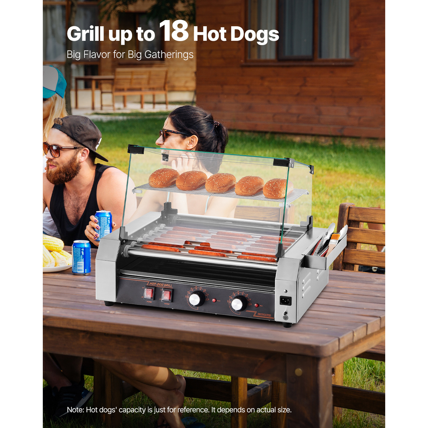 SucceBuy 5 7 11 Rollers Hot Do - огляд і ціна Hot Dog Press
