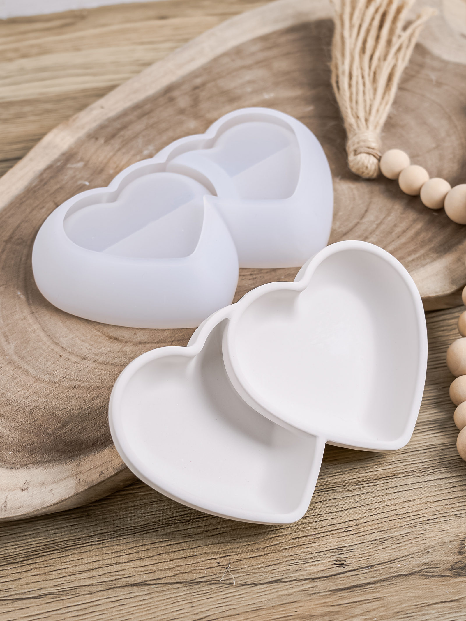 DIY Double Heart Candle Bowl S - огляд і ціна Potsticker Mold