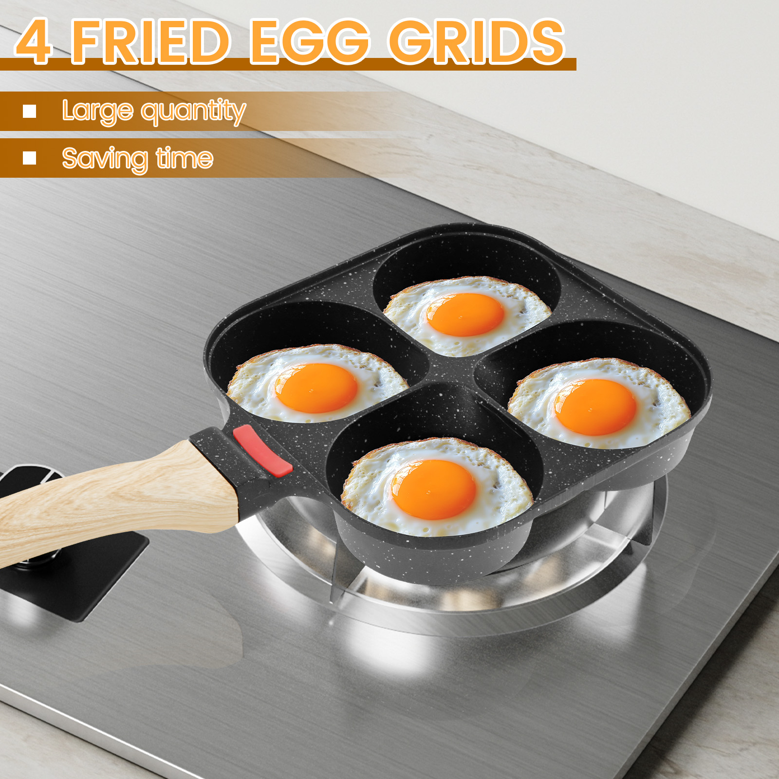 Egg Frying Pan Nonstick Pancak - огляд і ціна Mini Pancake Griddle