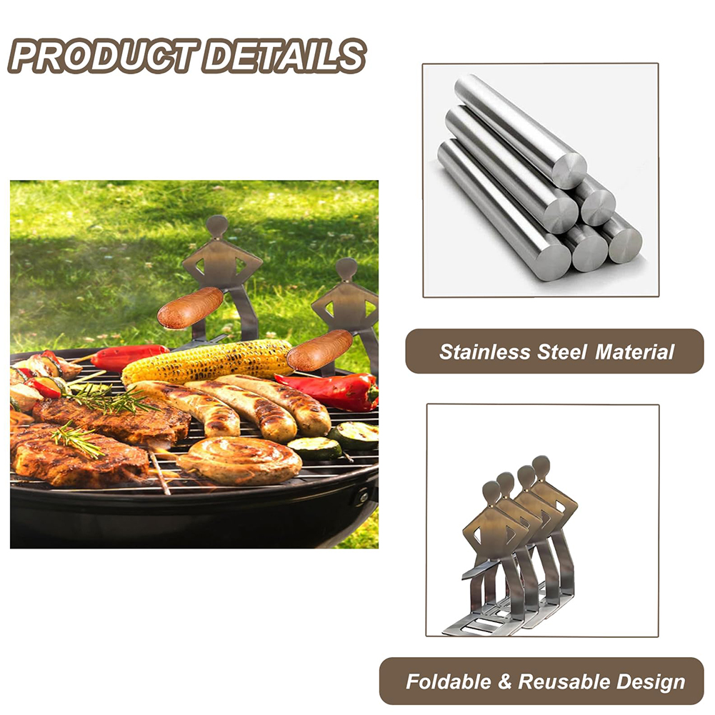 Stainless Steel BBQ Sausage Ho - огляд і ціна Hot Dog Press