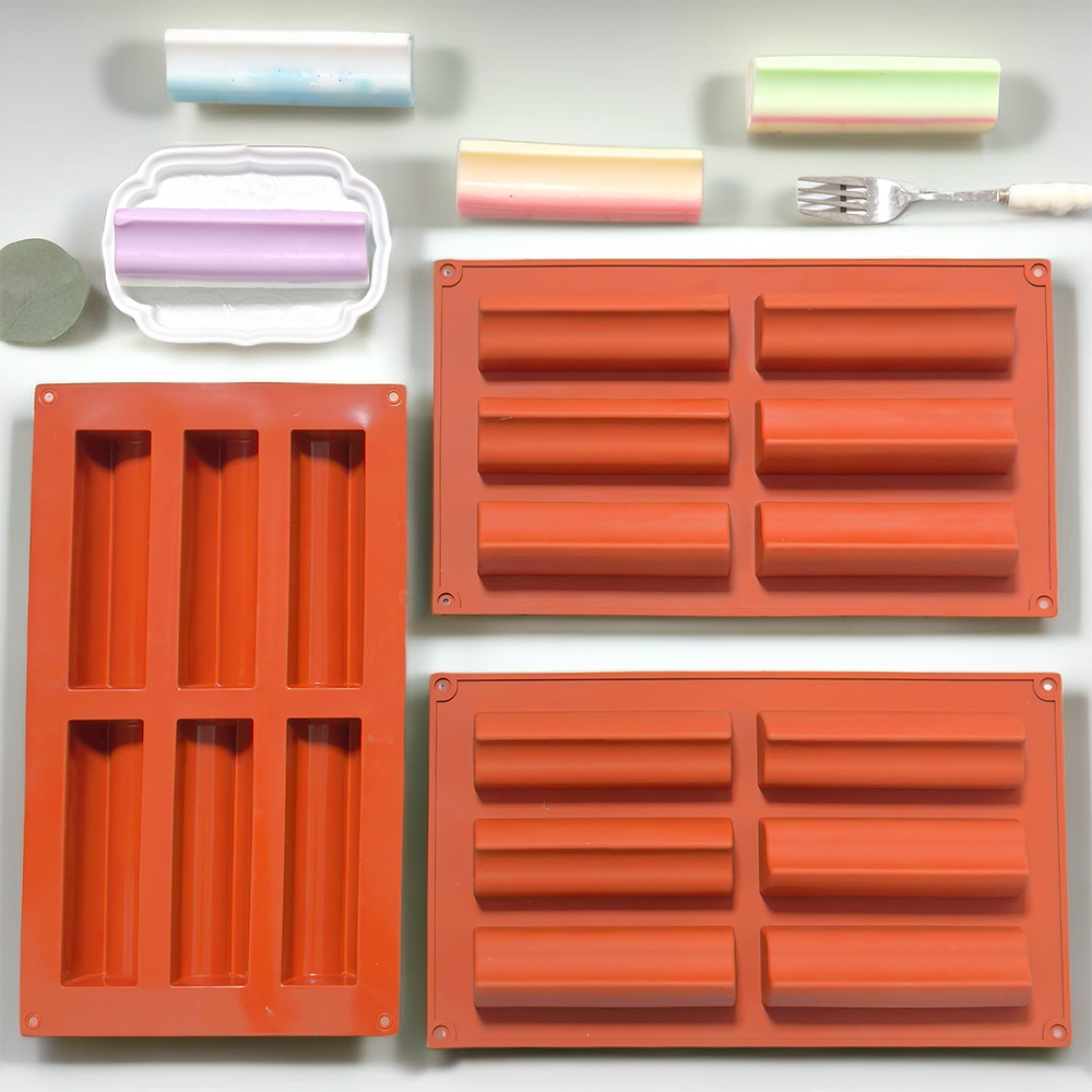 6-cavity groove tube cake tray - огляд і ціна Donut Mold Silicone