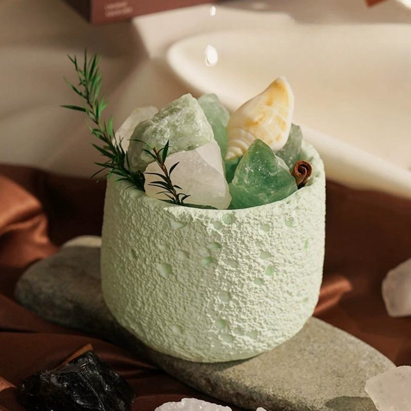 Creative Round Concrete Flower - огляд і ціна Potsticker Mold