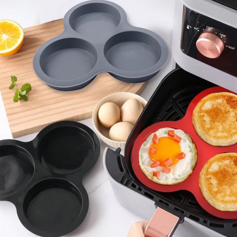 Silicone Egg Mold Air Fryer Eg - огляд і ціна Egg Waffle Pan