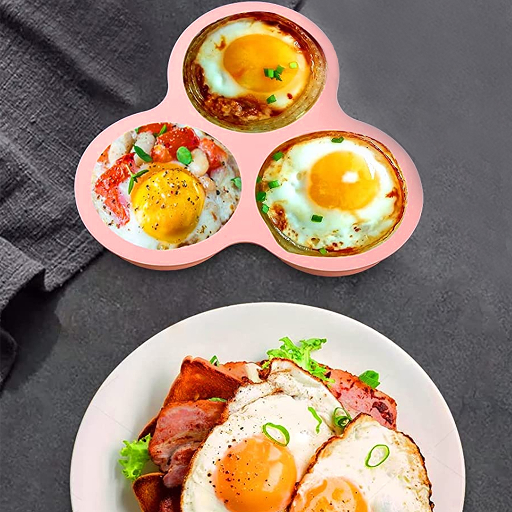 Silicone Egg Mold Air Fryer Eg - огляд і ціна Egg Waffle Pan