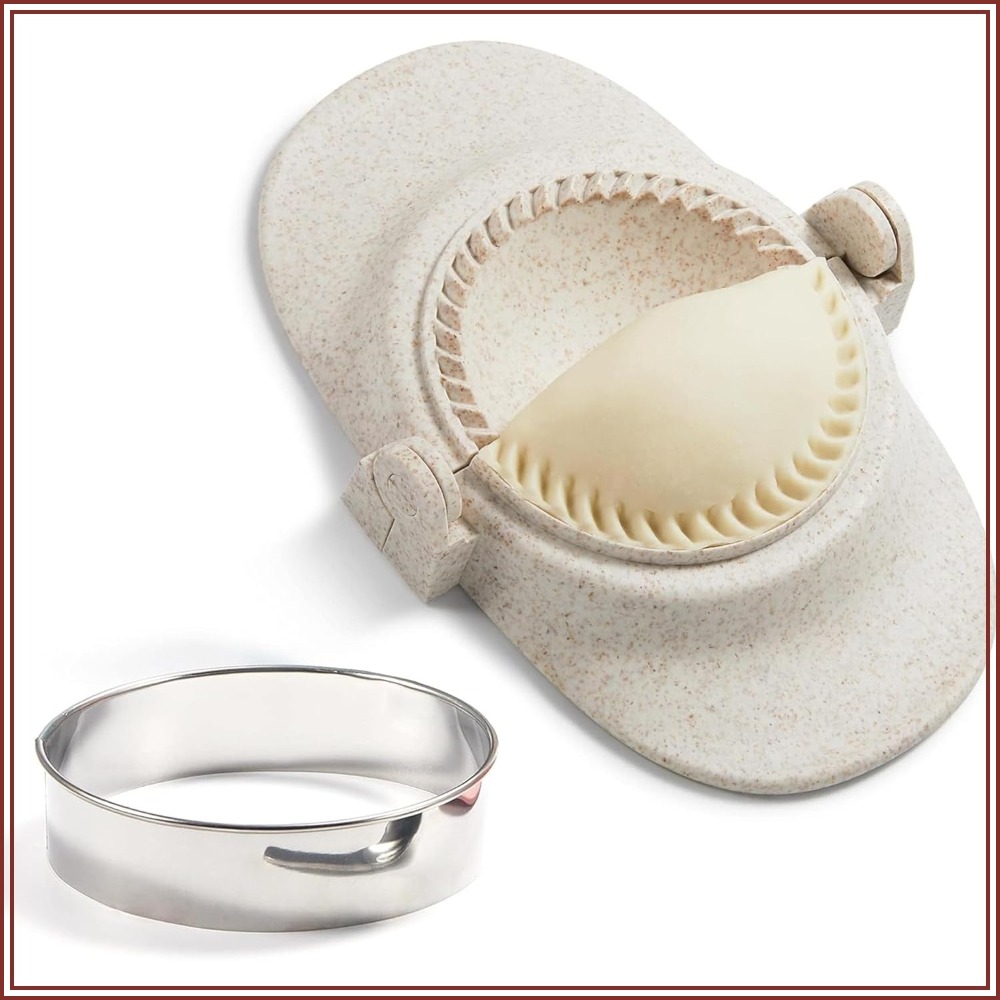 Dumpling Maker Set with Dough  - огляд і ціна Dumpling Press Set