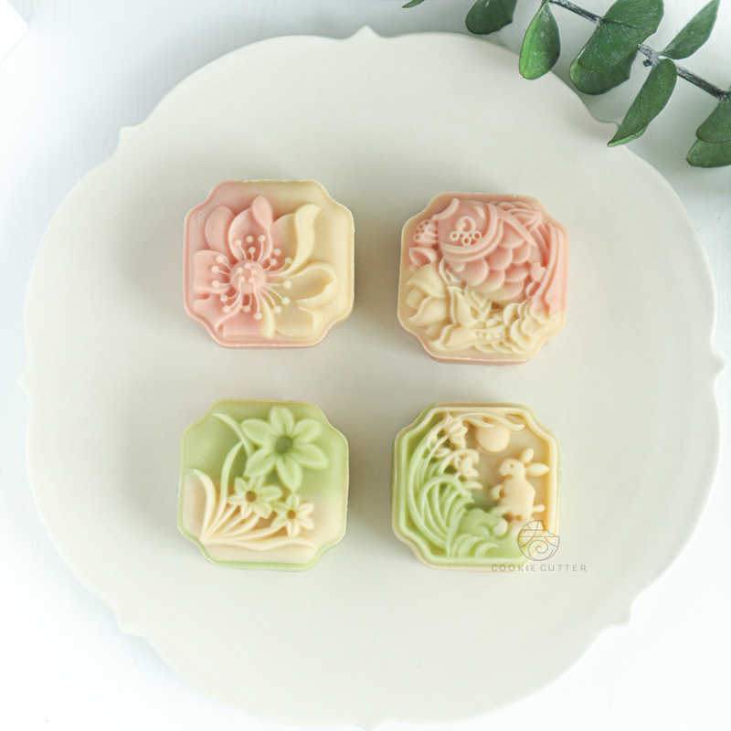 Window edge flower koi fish fl - огляд і ціна Bunny Cake Mold