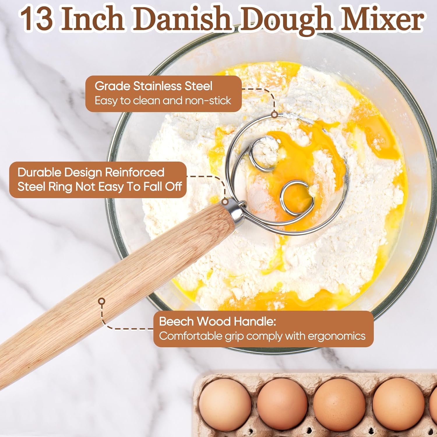 Sourdough Bread Baking Supplie - огляд і ціна Danish Pancake Pan