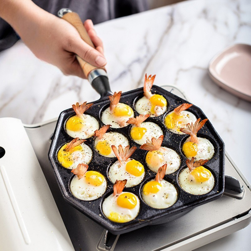 Cast Iron Takoyaki Pan – No-Co - огляд і ціна Takoyaki Grill Plate